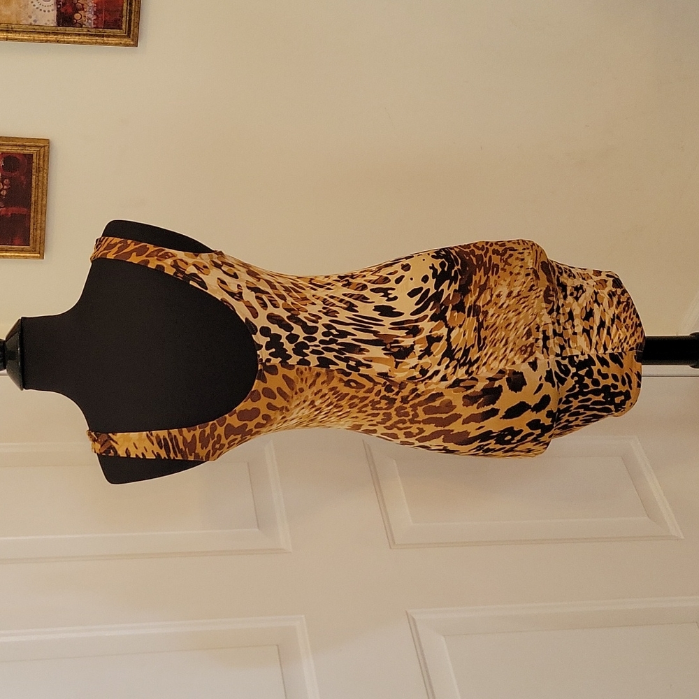 💥Animal Print Dress with Hoodie💥 - Picture 5 of 11